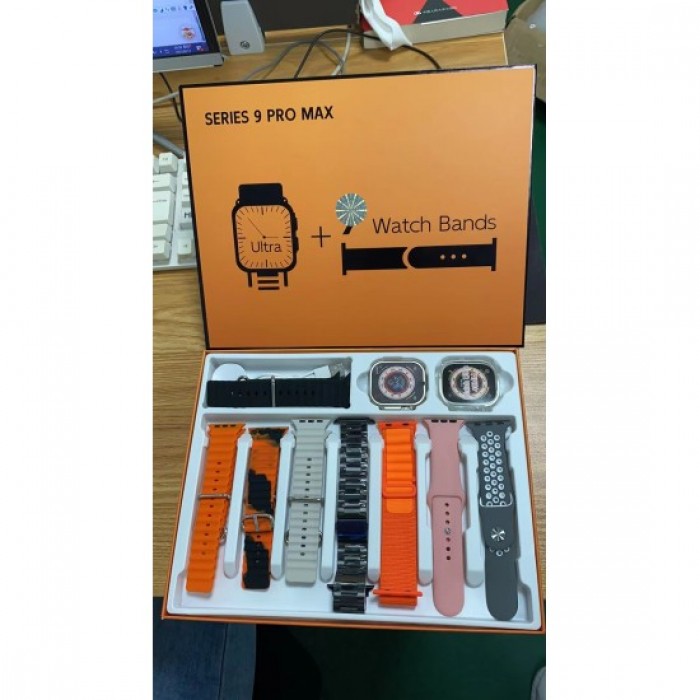 Ultra Series 9 Pro Max(Ultra 2) 8 in 1 Smart Watch